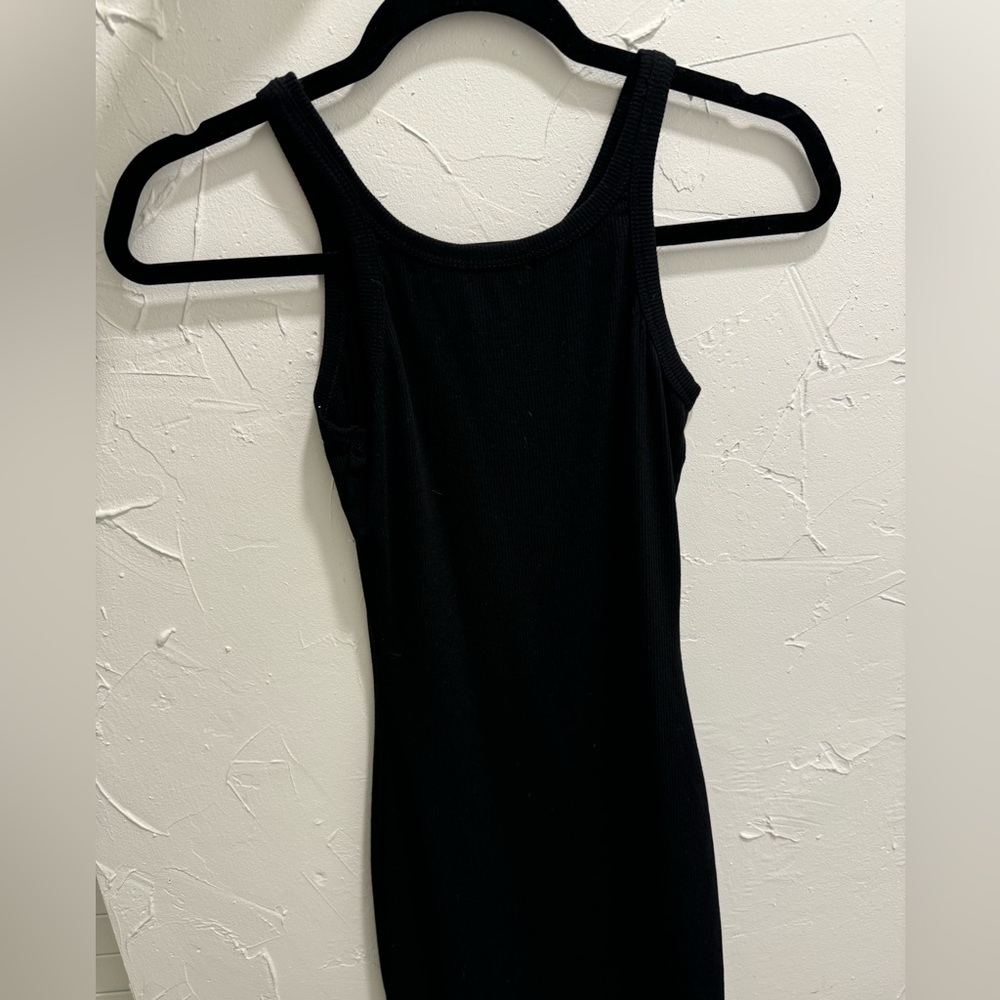 Black Basic Mini Dress - image 5